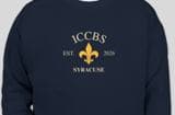 Navy Crewneck Sweatshirt front
